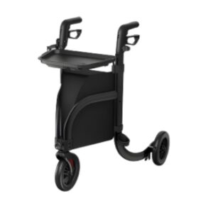VOCIC Z25 PRO three wheel walker with tray in Black