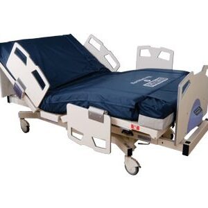 Joerns BariMatt 1000 Plus bariatric mattress cover shown on the expandable BariMatt 1000 Plus mattress
