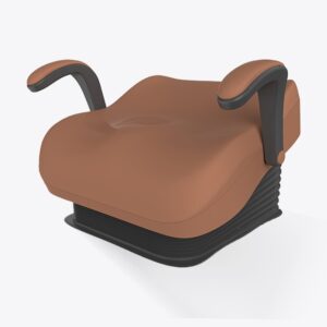 VOCIC AX16 PRO portable lift chair cushion in brown, raised position
