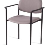 Hausted Wall Saver Waiting Room Chairs – Medical Waiting Room Side Chair or Arm Chair, 250 lb