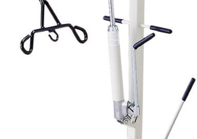 Hydraulic pump handle on the Joerns Hoyer HML400 lift, from the Joerns HML400 spec sheet