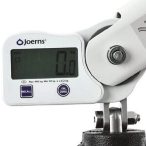 Joerns Hoyer HPL700 digital lift scale on the cradle, from the Joerns HPL700 spec sheet
