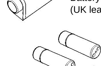 Joerns Hoyer 0Y0462 rechargeable NiMH battery for the 4-point adaptive power cradle, Joerns manual drawing