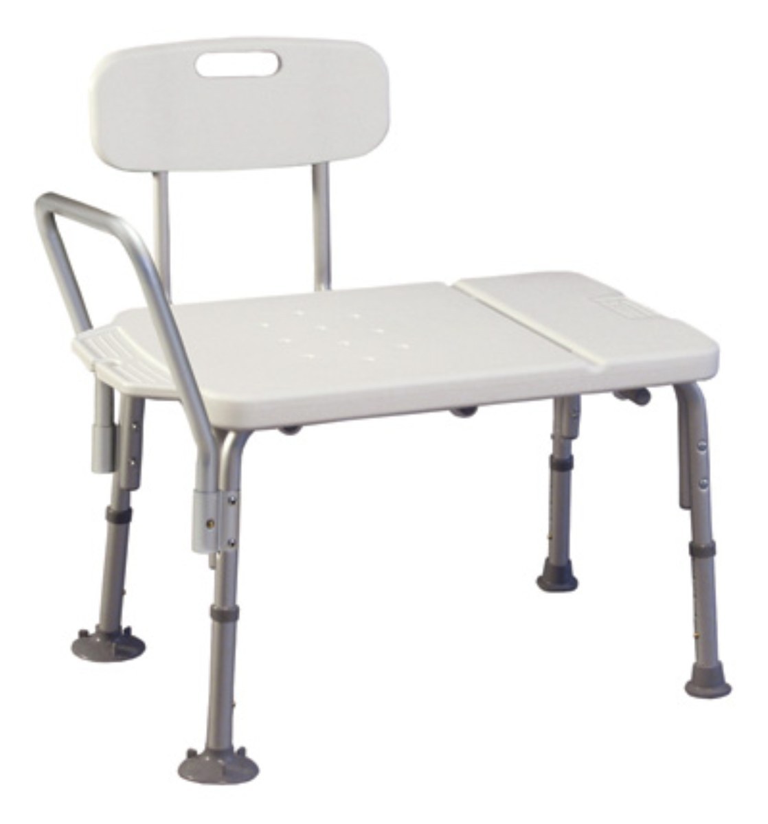 Lumex Imperial Collection heavy duty transfer bench with reversible backrest