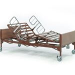 Invacare BAR600IVC full-electric bariatric hospital bed package with mattress and rails