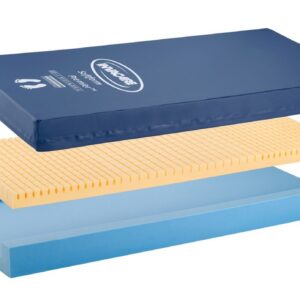 Invacare Softform Premier mattress, pressure redistribution foam mattress with U-core and insert