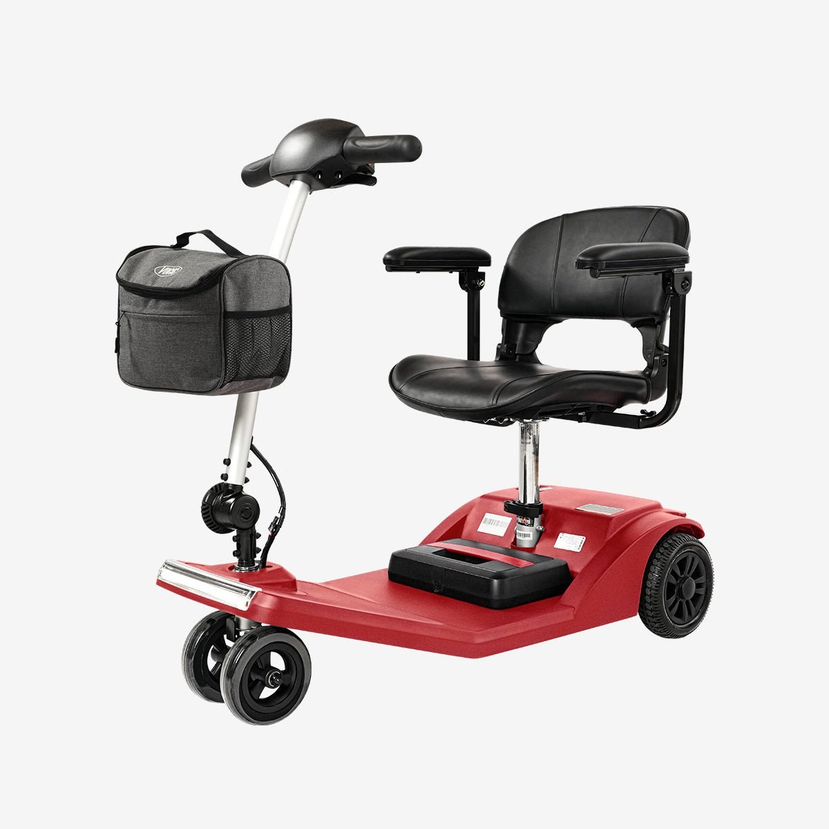 VOCIC D50 portable mobility scooter in Red