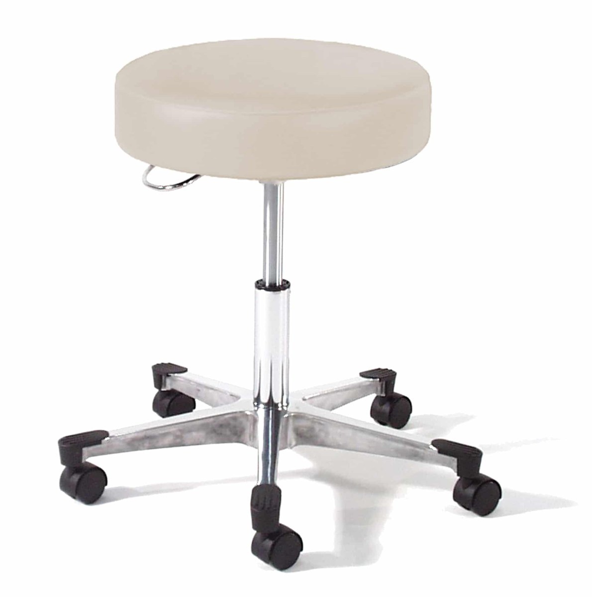 Graham-Field 9702 physician stool with aluminum base and D-handle release