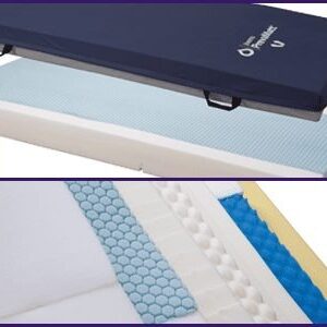 Joerns PrevaMatt replacement mattress cover shown on a PrevaMatt hospital bed mattress cover