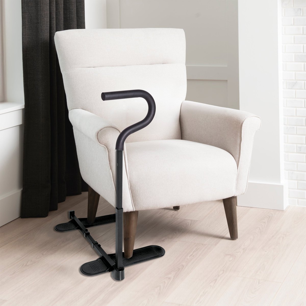 Stander Chair Cane 8810 stand assist handle set under the legs of a chair