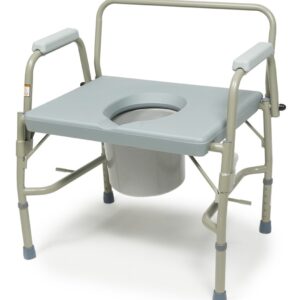 Lumex Imperial Collection Drop-Arm Commode, Commode angle
