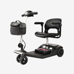 VOCIC D50 portable mobility scooter in Black