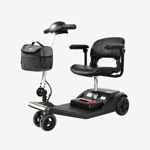 VOCIC D50 portable mobility scooter in Black
