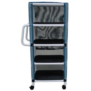 Lumex PVC Linen Cart with Cover