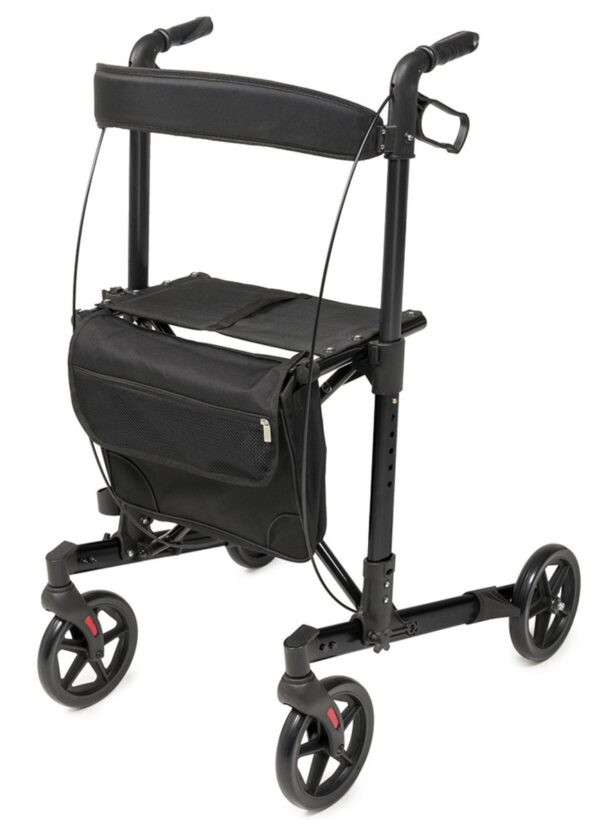 Lumex Walkabout Allura Rollator, Black LX5000BK