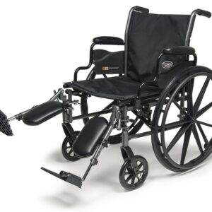 Traveler L3 Plus lightweight wheelchair, side view