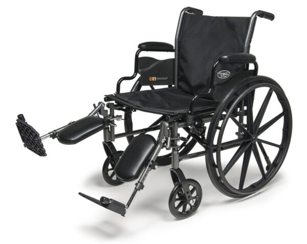 Traveler L3 Plus lightweight wheelchair, side view