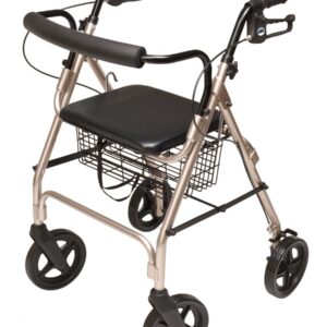 Lumex Walkabout Contour Deluxe Rollator, Champagne RJ4805CH