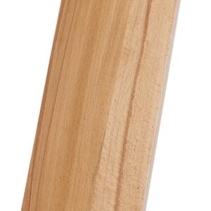 Wooden transfer board with handles and tapered ends