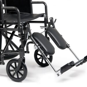 Elevating legrest on the E&J Advantage Recliner wheelchair