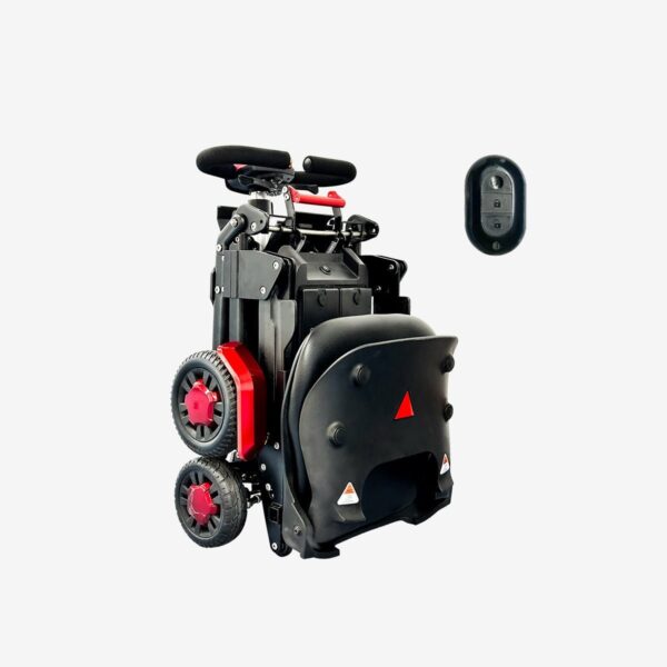 VOCIC D91 automatic folding scooter folded with remote control