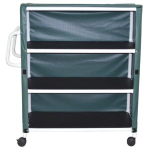 Lumex PVC Linen Cart with Cover