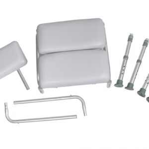 Lumex Padded Bath Seat with Arms, Knock down