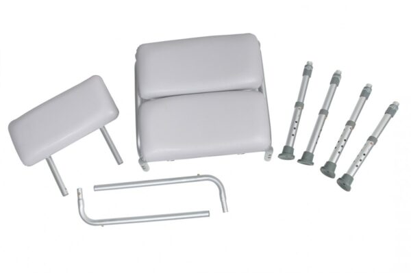 Lumex Padded Bath Seat with Arms, Knock down