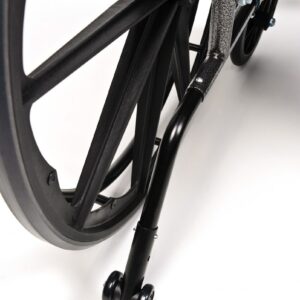 Everest Jennings Traveler L4 wheelchair folded for storage