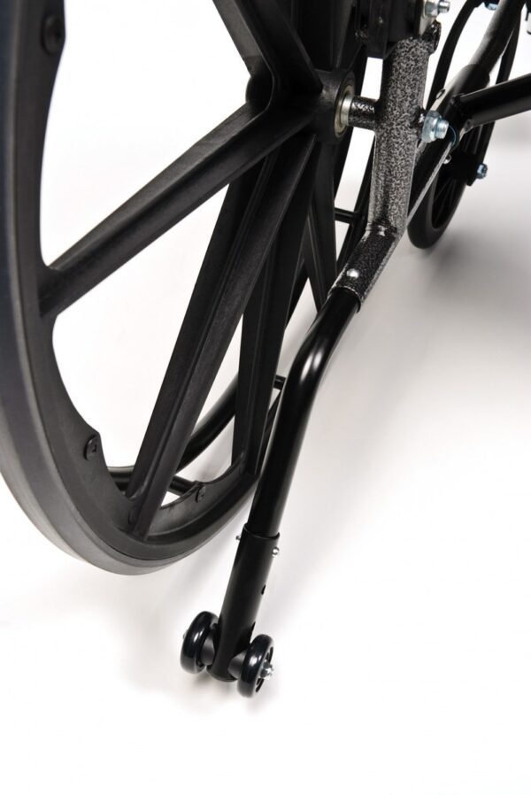 Everest Jennings Traveler L4 wheelchair folded for storage