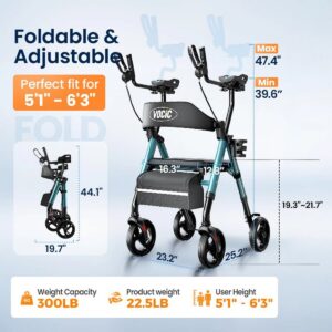 VOCIC Z22 size chart with 300 lb capacity and user height range