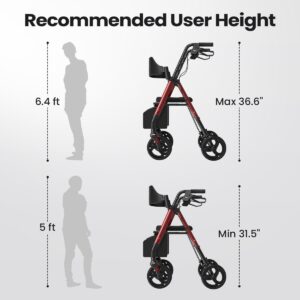 VOCIC Z21 recommended user height chart