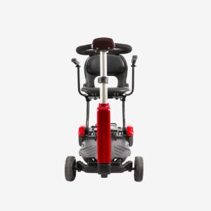 VOCIC D91 remote folding mobility scooter, rear view