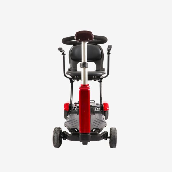 VOCIC D91 remote folding mobility scooter, rear view