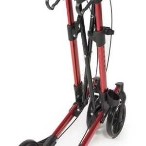 Lumex Walkabout Allura Rollator, Folded side to side