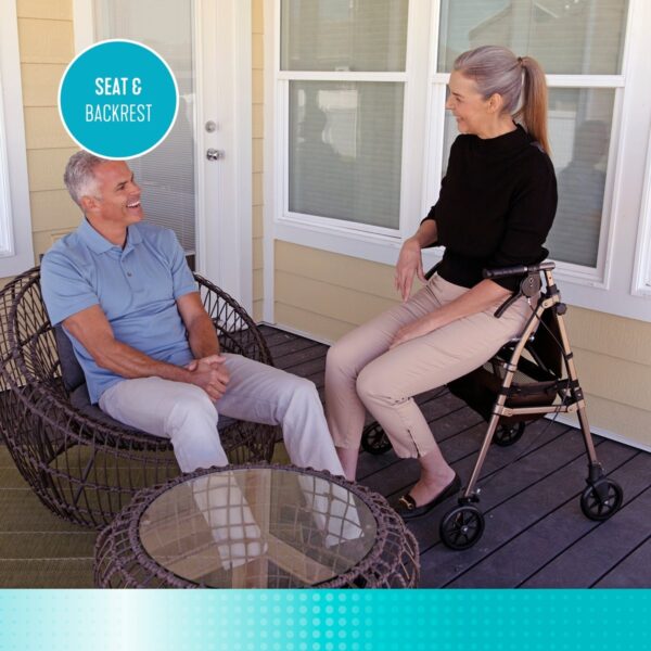 Stander Elite Travel Rollator travel rollator