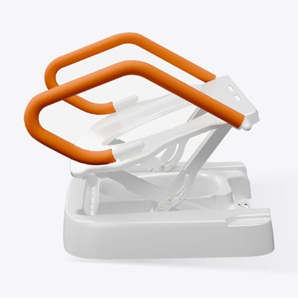 VOCIC AX12 toilet seat lift with armrests folded back