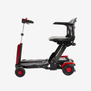 VOCIC D91 scooter side view showing seat and tiller