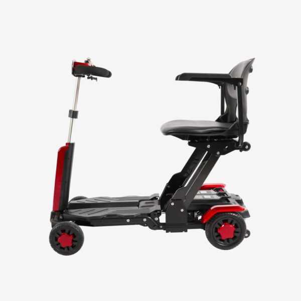 VOCIC D91 scooter side view showing seat and tiller
