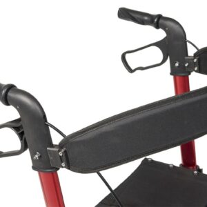 Lumex Walkabout Allura Rollator, Backrest handles closeup