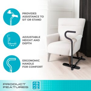 Stander Chair Cane stand assist handle
