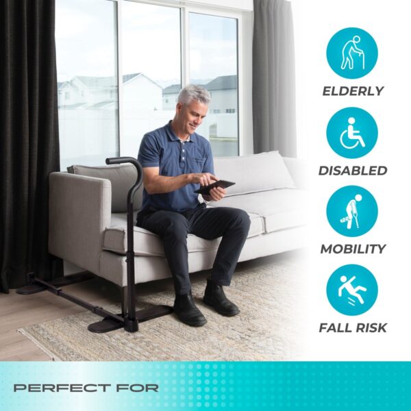 Stander Chair Cane stand assist handle