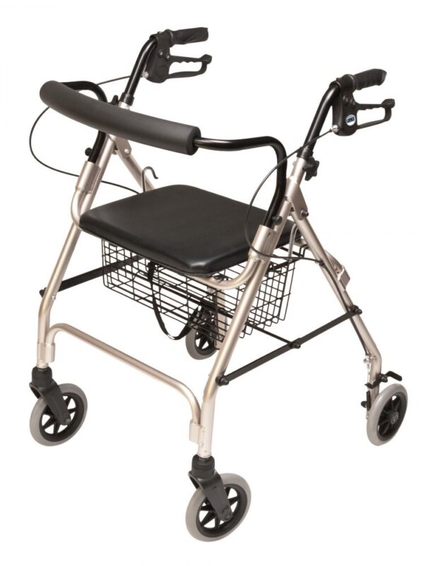 Lumex Walkabout Lite rollator in Champagne