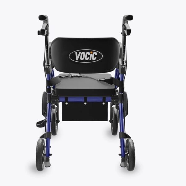 VOCIC Z55 in Blue, rear view showing the wide padded backrest