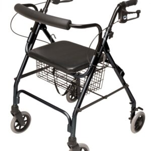Lumex Walkabout Lite rollator in Black