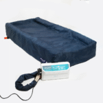 lateral rotation mattress with low air loss and pressure ulcer therapy