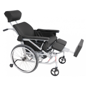 PureTilt tilt in space wheelchair with ergonomic back and self-tilt control