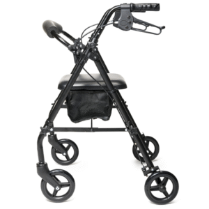 Lumex Walkabout Steel Rollator Walker – Durable Support, Everyday Comfort - Image 3