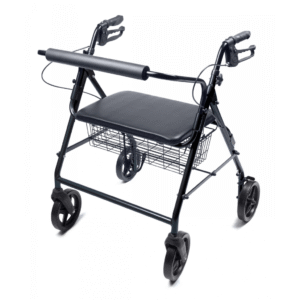 Lumex Walkabout Imperial Bariatric Rollator – Heavy Duty Walker with Wide Seat - Image 3