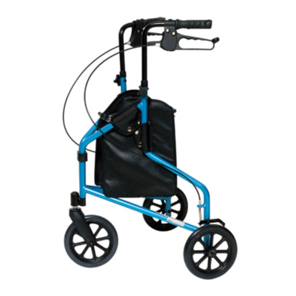Lumex GF 3-Wheel Cruiser – Lightweight 3 Wheeler Mobility Walker with Storage